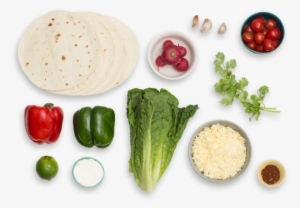 Monterey Jack & Bell Pepper Quesadillas With Chopped - Food