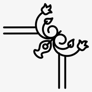 Flower Border Design - Floral Border Design Png