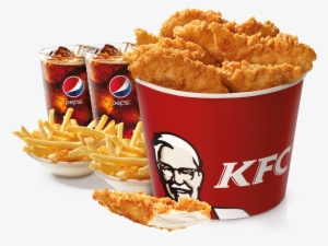 Kfc Chicken Bucket Png Banner Royalty Free Stock - Kfc