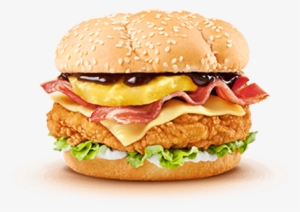Hawaiian Burger Kfc - Kfc Sanders Burger