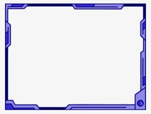 Blue Border Line Design Png