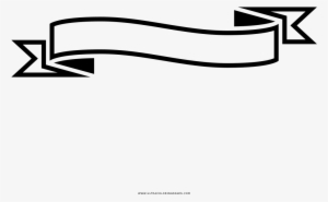 Ribbon Ultra Pages - Black And White Ribbon Banner Png