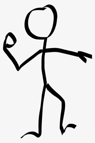 Vector Branches Stickman - Stick Figure Throwing A Ball