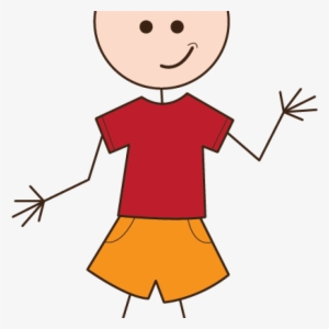 Clipart Boy Stick Figure - Boy Cartoon Stick Figure