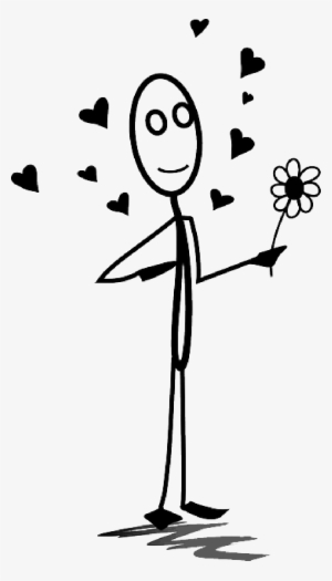 Love, Romance, Stickman, Stick Figure - Stick Man In Love