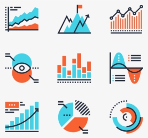Charts And Diagrams - Digital Marketing Vector Icon Png