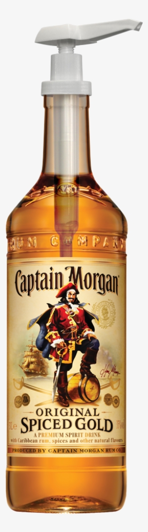 Morgan Spiced Gold-3 L - Captain Morgan Png