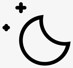 Moon And Stars Icon - Icon