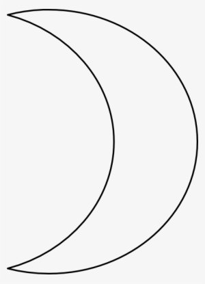 Crescent Moon Clip Art - Moon Clipart Black And White