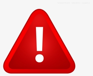 Warningsign - Red Warning Sign Png