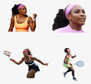 Serena Williams - Serena Williams Winning Png