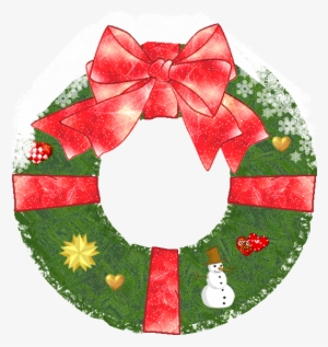 Christmas Wreath Variation Snow - Christmas Day