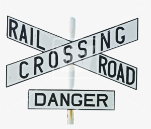 Railroad Crossing Sign - 737x740 PNG Download - PNGkit