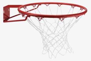 White Nylon Basketball Net - Brybelly Solid Steel Basketball Rim