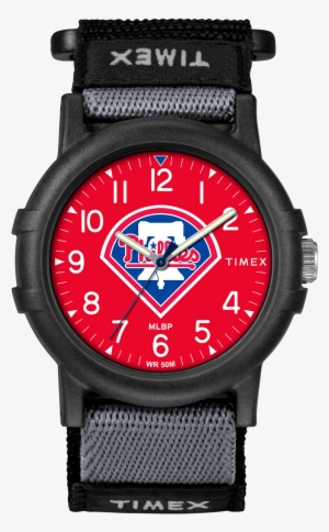 Recruit Philadelphia Phillies Large - Timex Indiglo Expedition Camper T49713 Watch