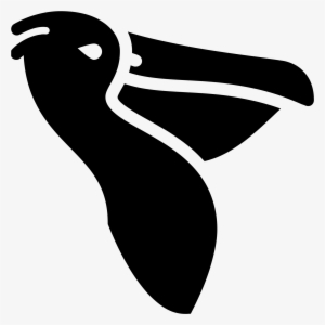 Pelican Filled Icon - Bird