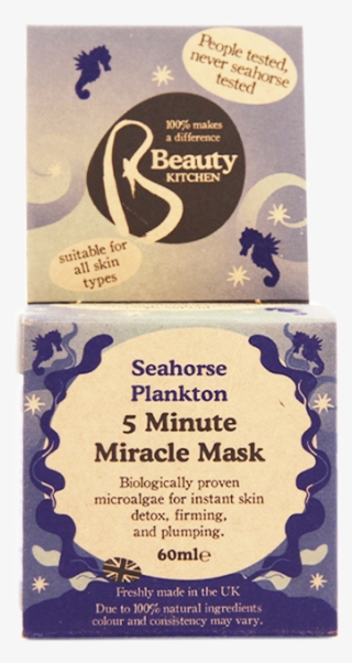 Beauty Kitchen Seahorse Plankton 5 Minute Miracle Mask