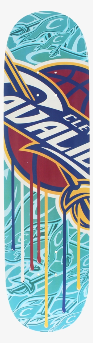 Shut Nba Lab Cleveland Cavaliers Skateboard Deck