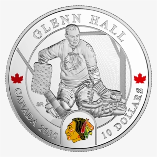Fine Silver Coin National Hockey League<sup>®</sup> - 2015 Fine Silver 10 Dollar Coin - Nhl Goalies: Glenn