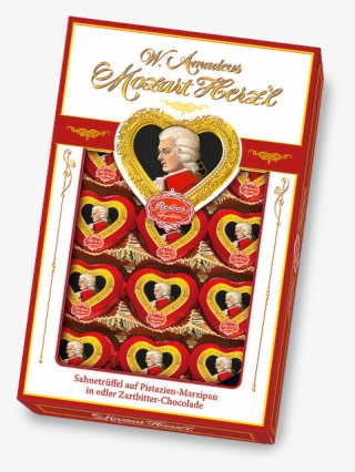 Reber Mozart Herz'l® Packung - Mozart Kugeln