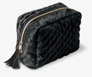 Black Velvet Cosmetic Bag - Cosmetics
