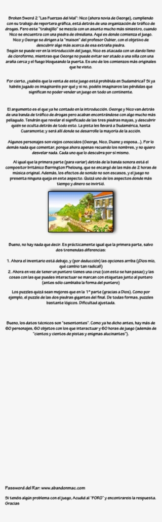 Broken Sword 2 "las Fuerzas Del Mal" - Tree