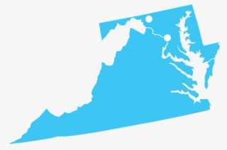 Click On A Market - Virginia - Home State - Gray On White - Lantern Press