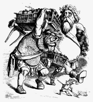 Giant Computer Icons Cartoon Drawing Monster - Clip Art