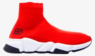 Balenciaga Speed Trainer Mid - Balenciaga Speed Trainer Red