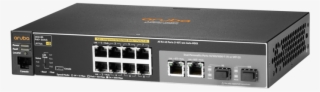 Aruba 2530 8g Poe Switch Left Facing - Hpe Aruba 2530 8g Switch
