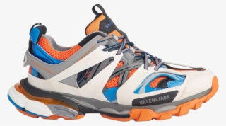 Balenciaga Track Trainer 'orange Grey' - Hiking Shoe