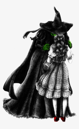 Elphaba Y Dorothy Gale - Dorothy And Elphaba Drawings