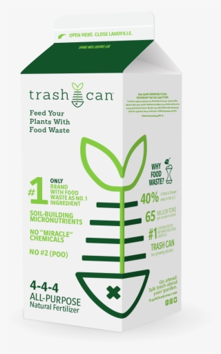 All-purpose Natural Fertilizer - Trashcan All-purpose Natural Fertilizer - 0.5 Lb. Box