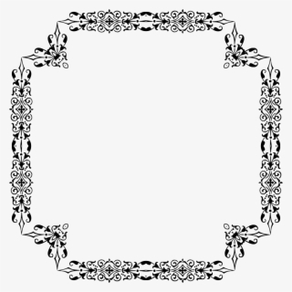 Laurel Frame Png Blue