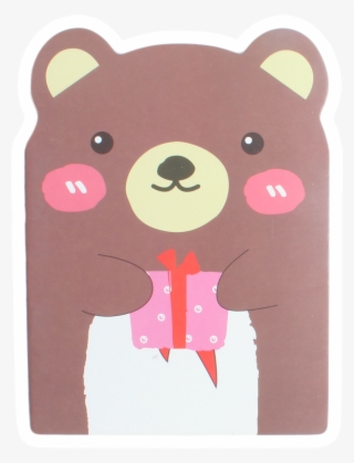 Cat Kawaii Cartoon Anime Animal Holding Gift Small - Pshine 5pcs Cute Cool Novelty Kawaii Cartoon Bear Cat