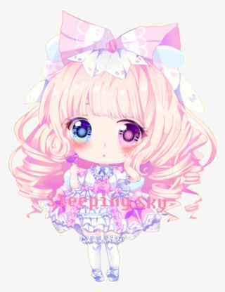 Fuwa By Sleeping-sky Personagens De Anime, Dibujos - Color Dibujo De Anime Chibi