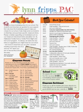 October Pac Newsletter - Carpooling