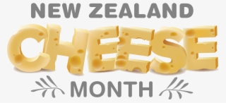 Cheese Month Logo Png File - Cheese Month Nz