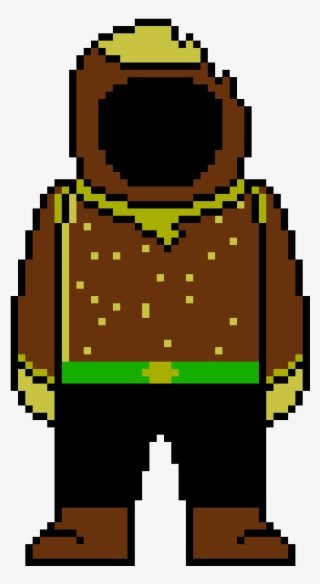 Look At This The First Version Of Rotten Wood Weird - Pixel Art Circle