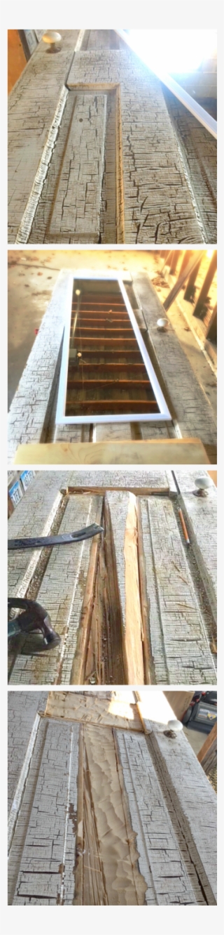 How An Old Door Has A New Purpose-collage - Plank