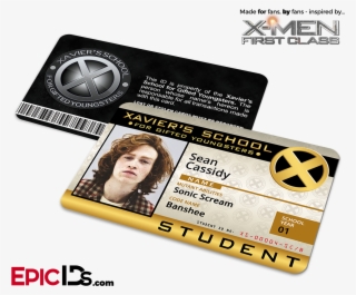 Xavier Institute For Gifted Youngsters 'x-men' Student - X Men Id Card