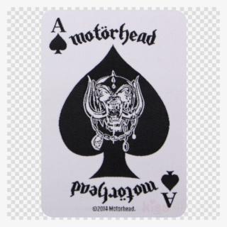 Motorhead Ace Of Spades Card Patch Clipart Motörhead - Ace Of Spades Motorhead