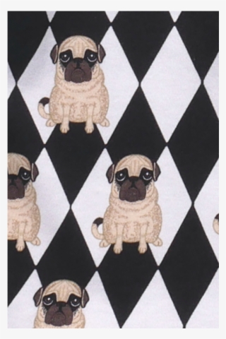 Filemon Kid Leggings Pug Diamond Aop - Pug