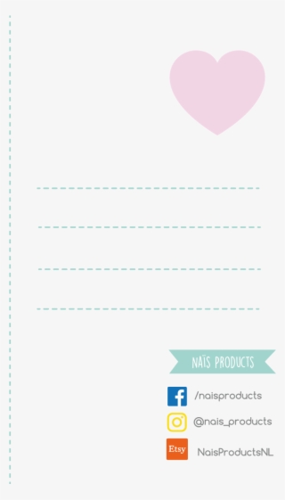 Pug Card Set - Heart