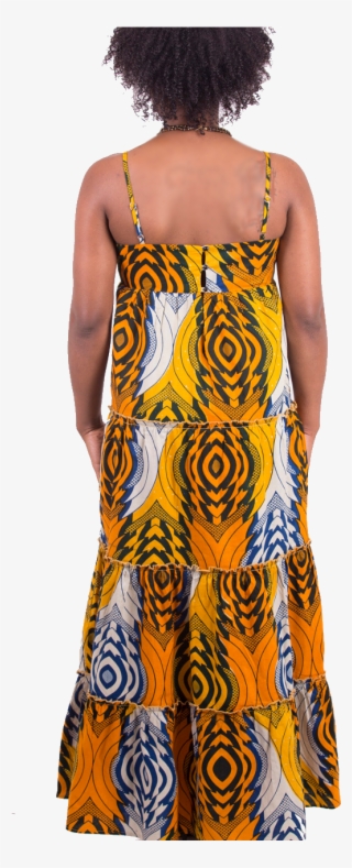 Yellow Belle Summer Maxi Dress - Pattern