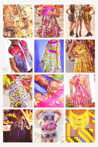 Mine African Africa Kbye African Fashion African Print - Dress