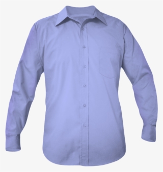 Sky Blue Buttondown Shirt Long Sleeve - Aqua Blue Long Sleeve