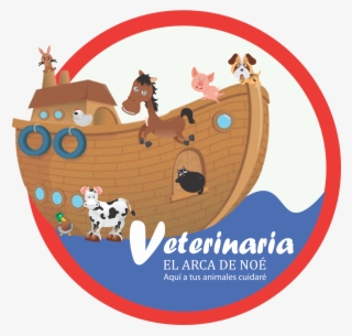 Logo Arca De Noe - Cow Wall Sticker - Farm Wall Decal