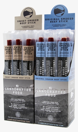 We've Got Locally Produced, 100% Grass-fed Beef Sticks - Landcrafted Food 100% Grass-fed Beef Sticks