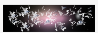 Broken Glass Missing Pieces 2 - Graphic Design